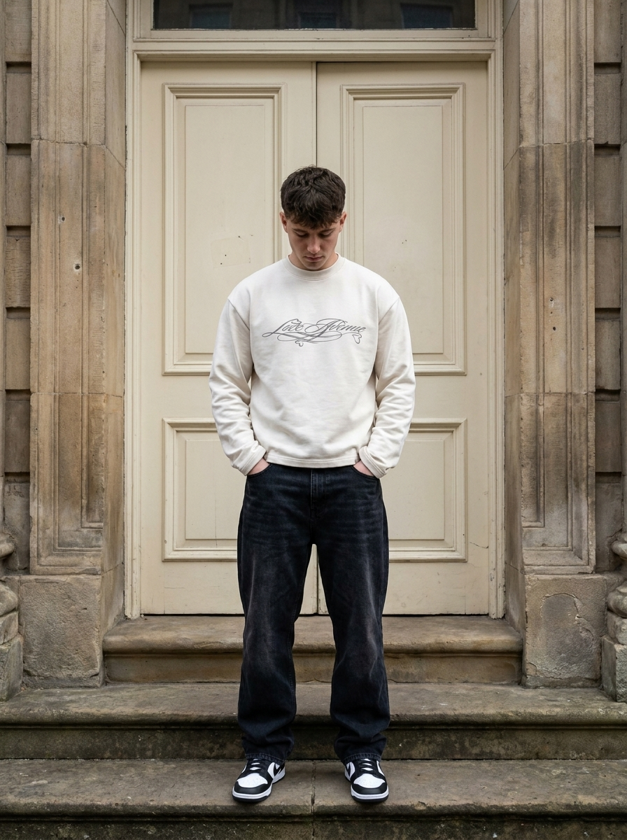 SCRIPT LONGSLEEVE TEE